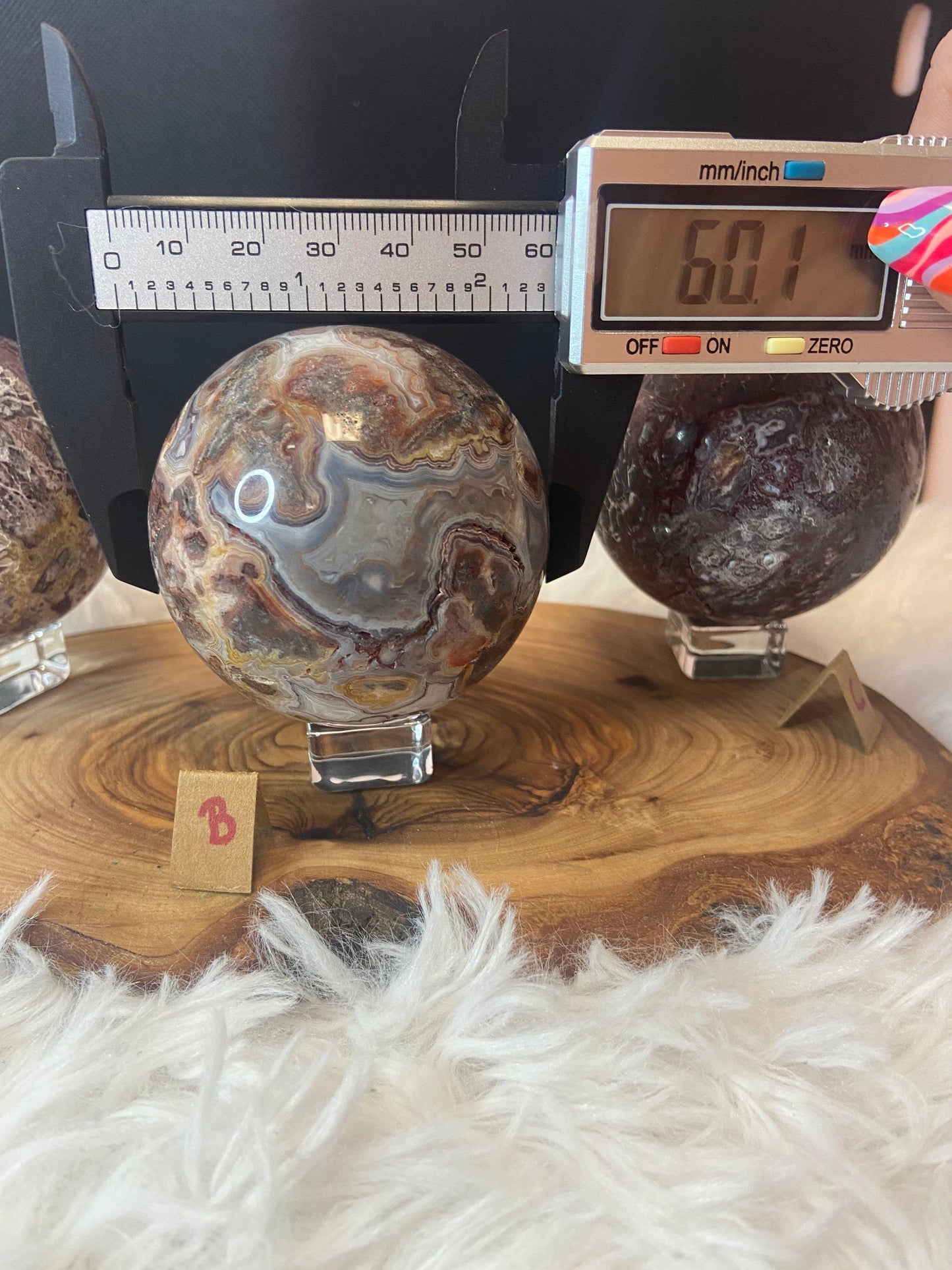 Mexican Crazy Agate Sphere
