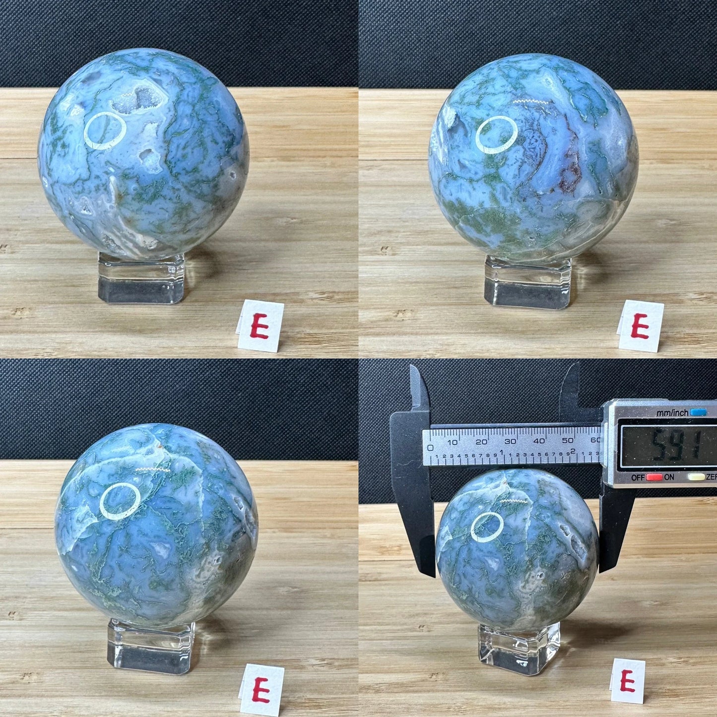 Moss Agate Sphere