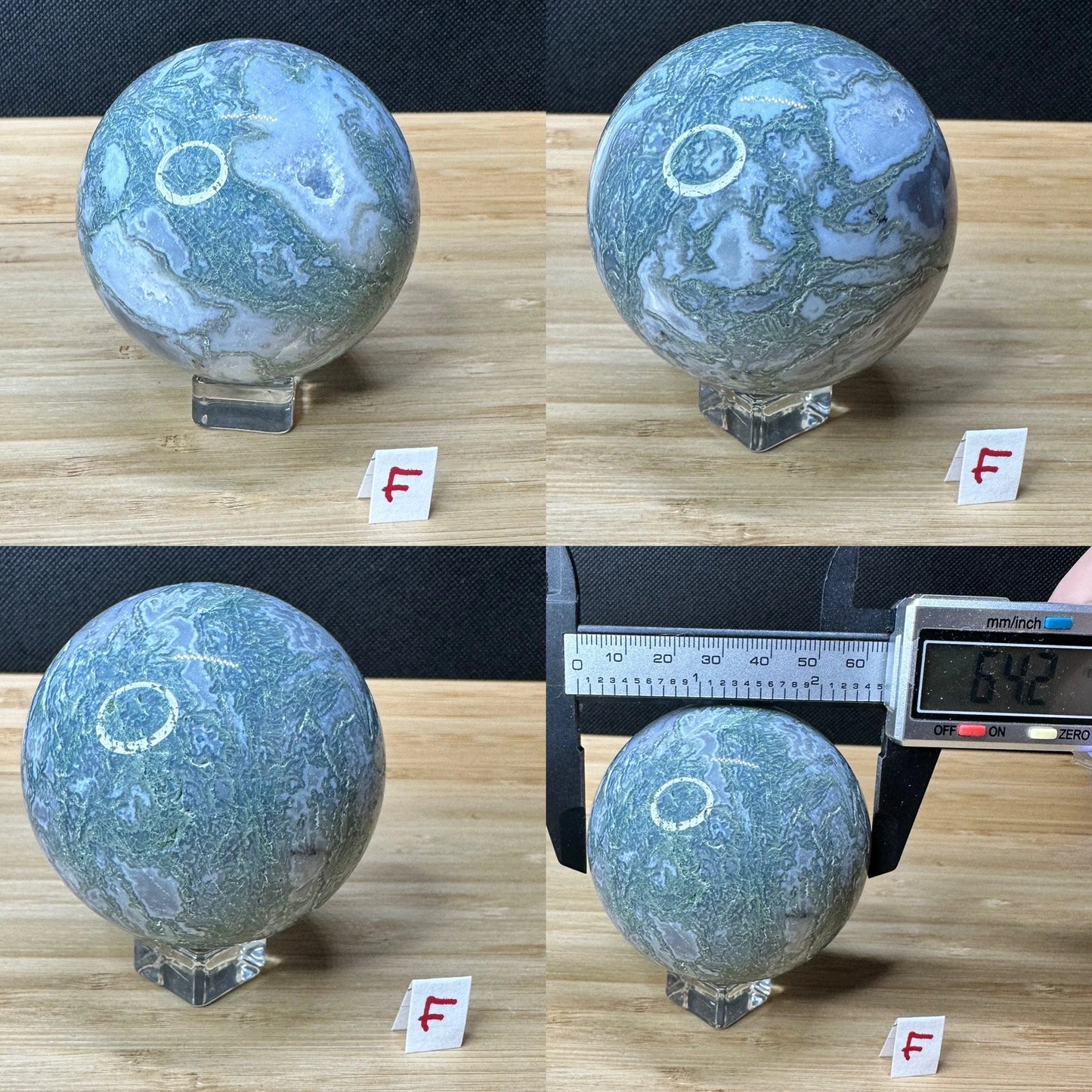 Moss Agate Sphere