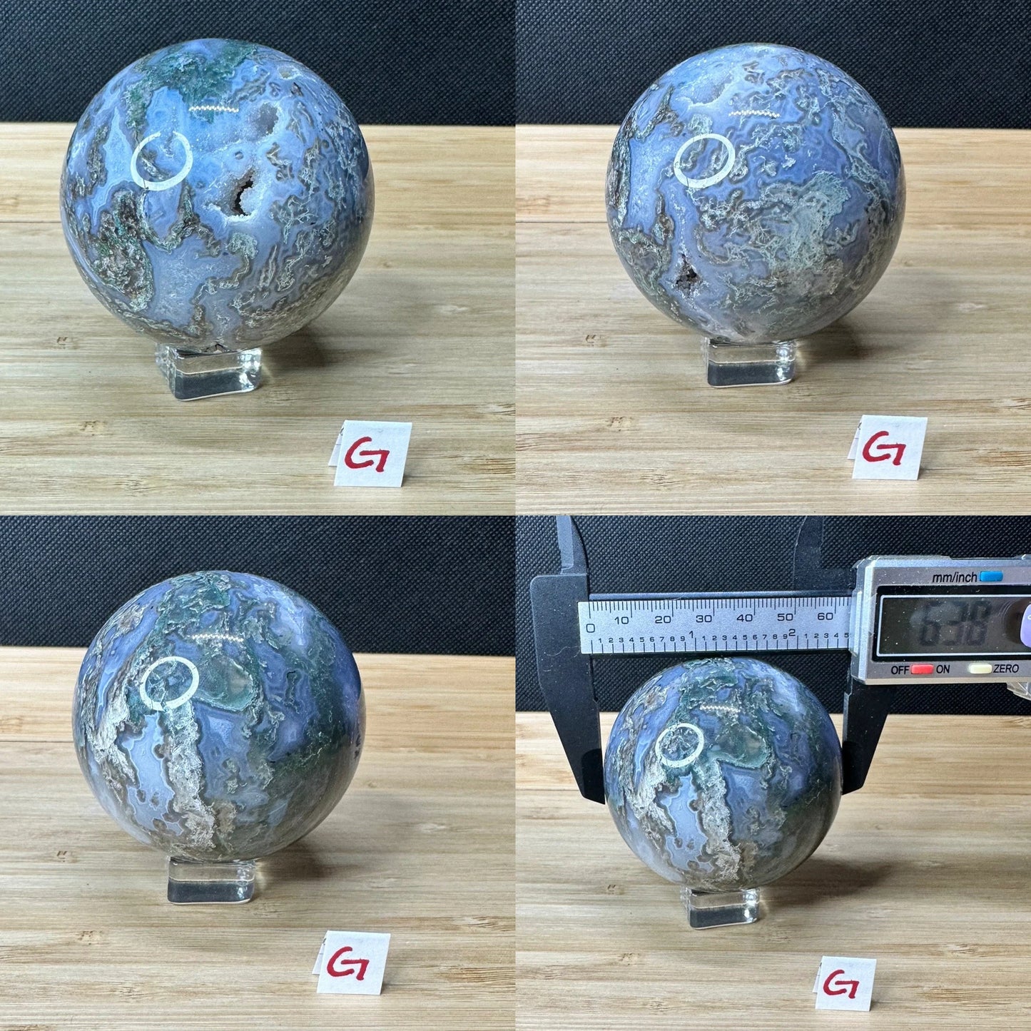 Moss Agate Sphere