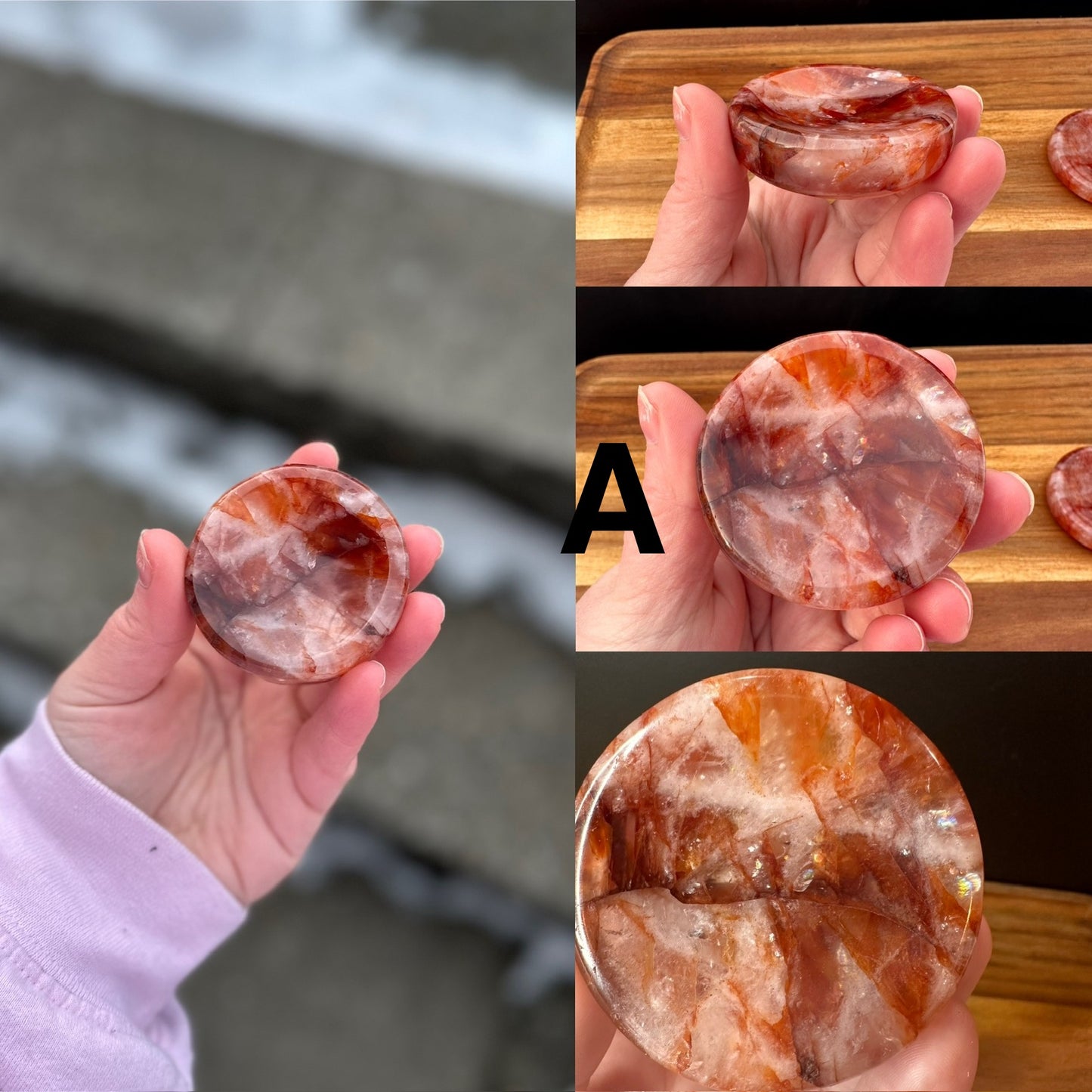 Fire Quartz Small Bowl