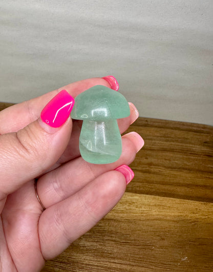 Fluorite Mushroom