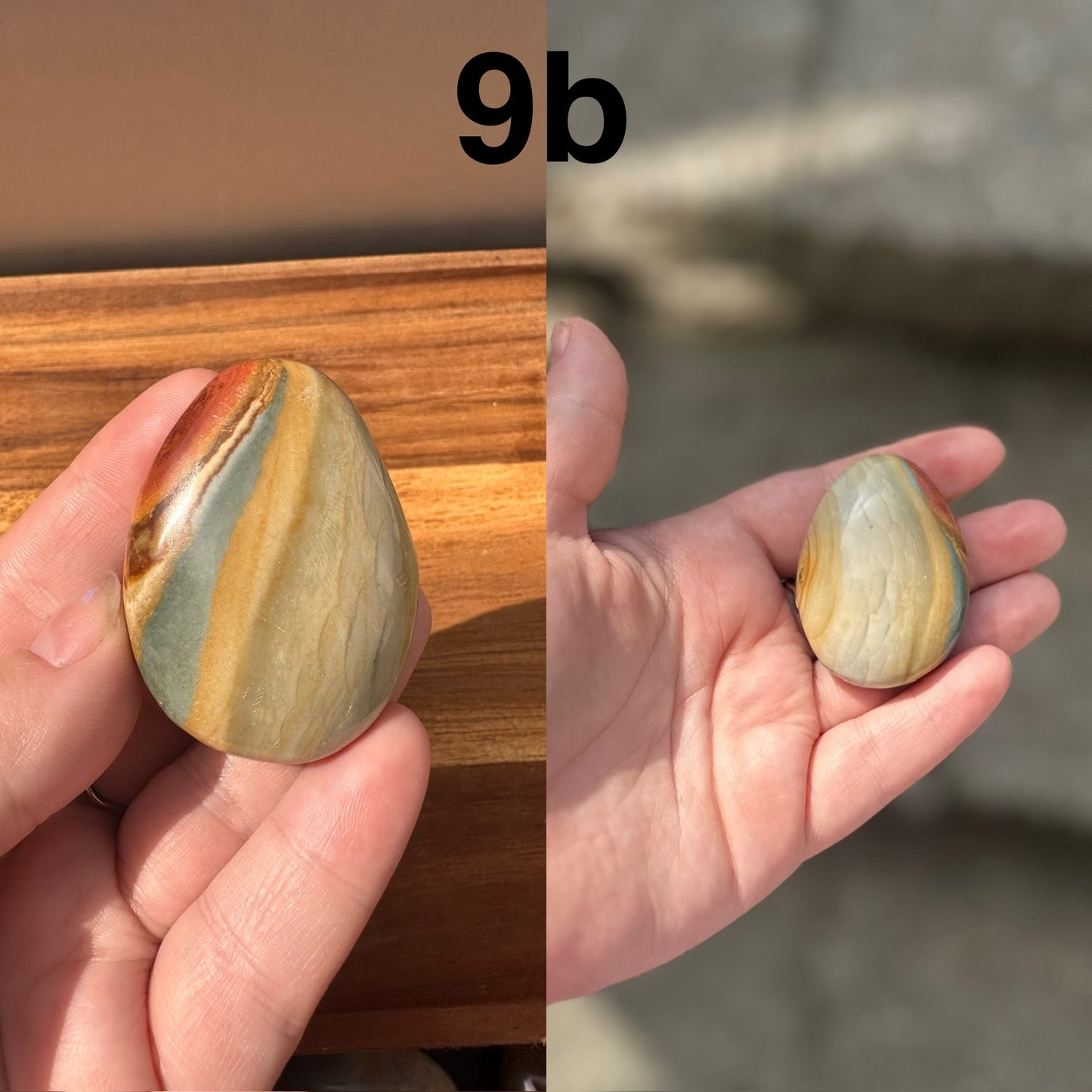Polychrome Jasper Palmstone