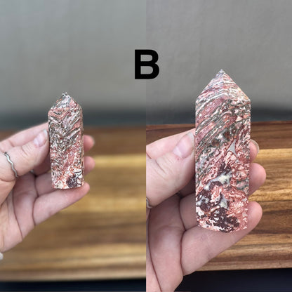 Leopard Skin Jasper Tower