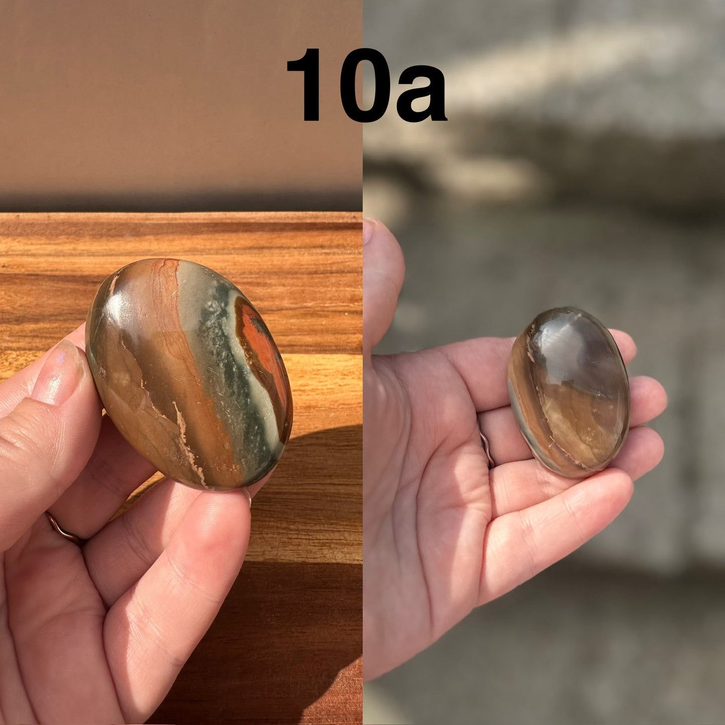 Polychrome Jasper Palmstone