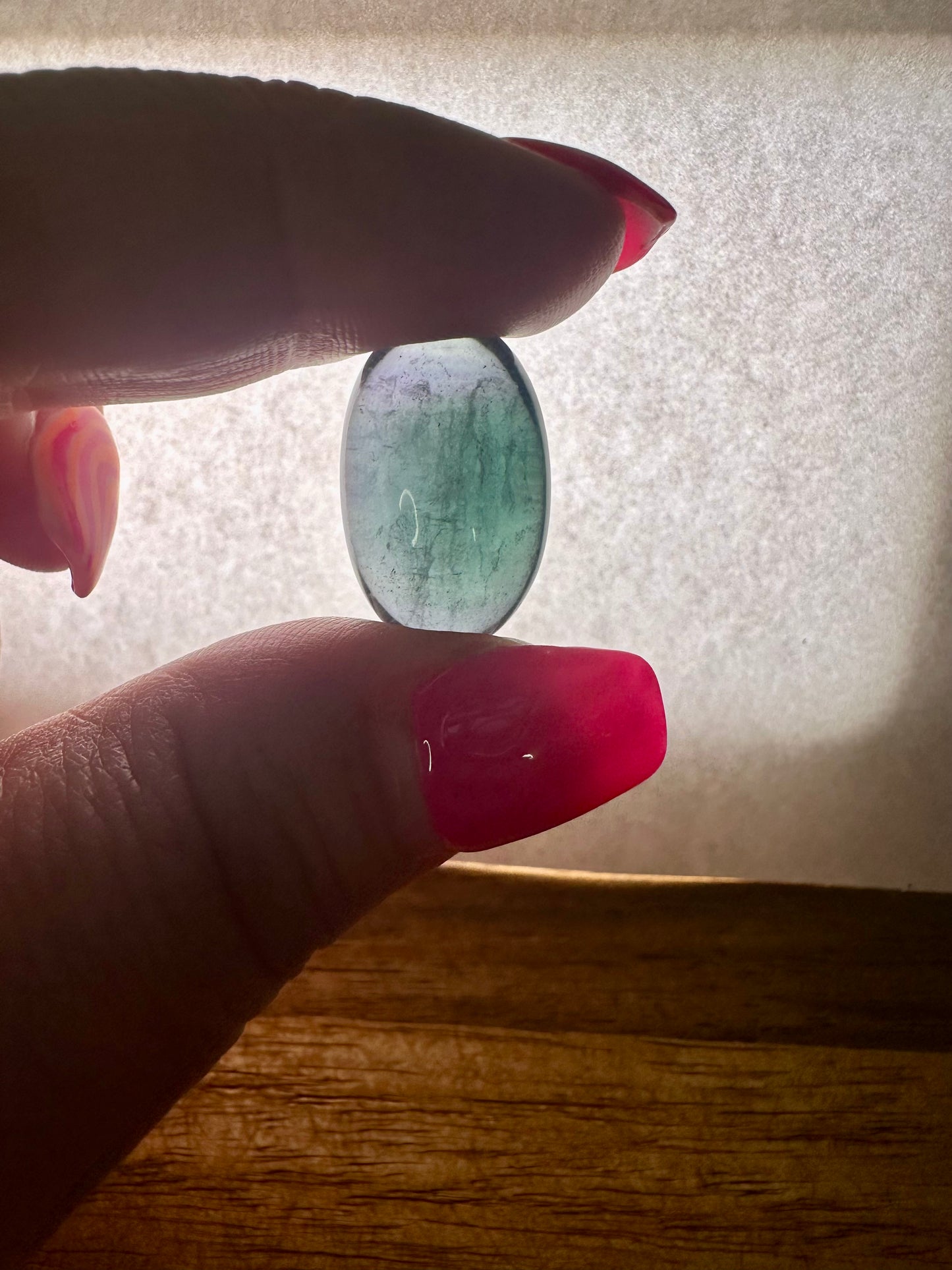 Blue & Green Fluorite Tumble