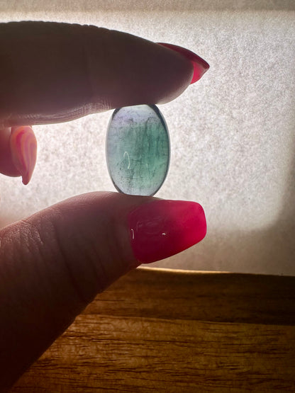 Blue & Green Fluorite Tumble