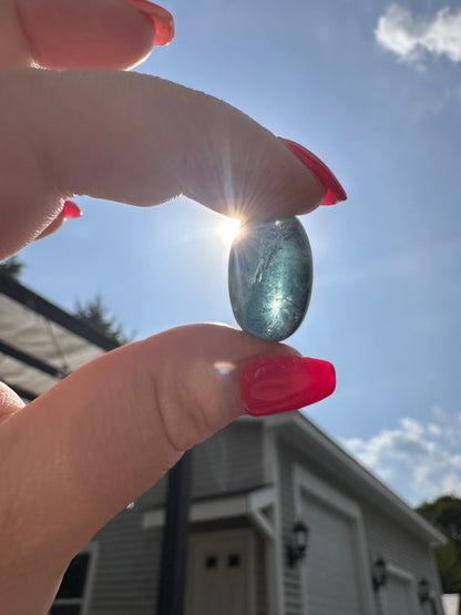 Blue & Green Fluorite Tumble