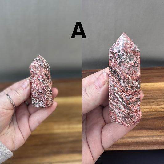 Leopard Skin Jasper Tower