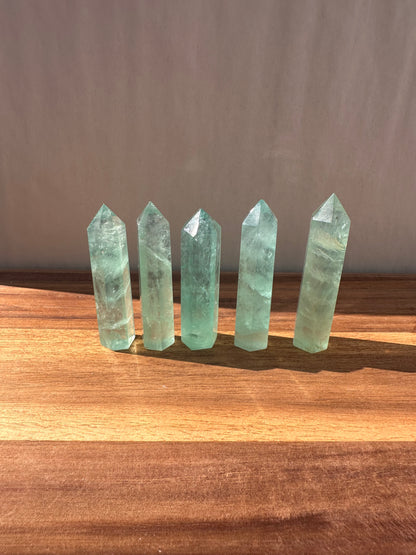 Green Fluorite Tower