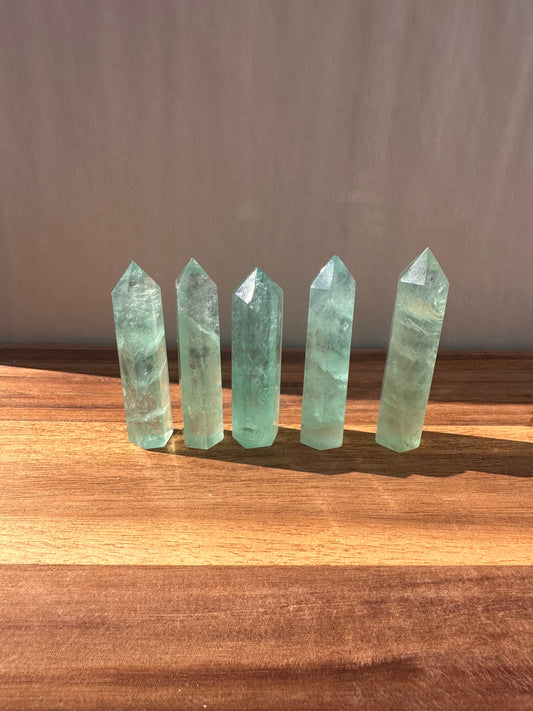 Green Fluorite Tower