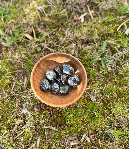Snowflake Obsidian Tumble