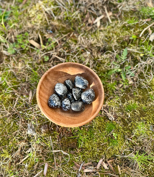 Snowflake Obsidian Tumble