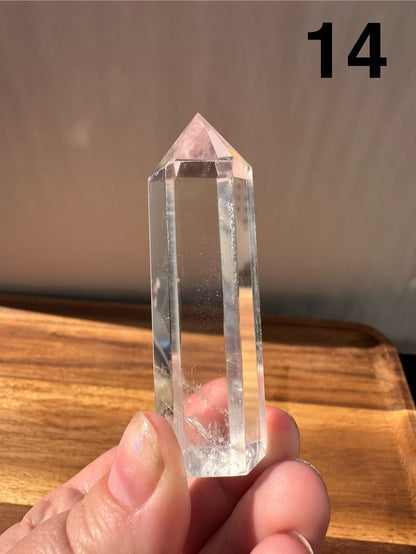 Clear Quartz Tower