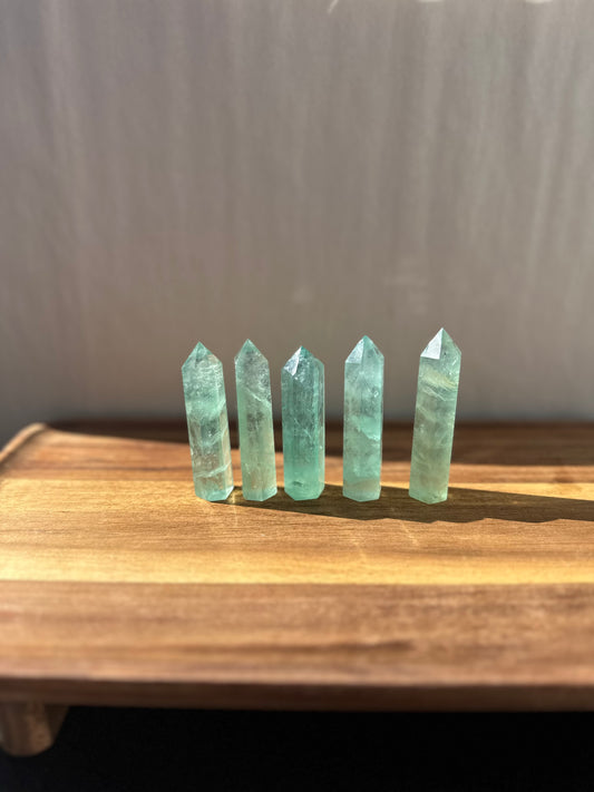 Green Fluorite Tower