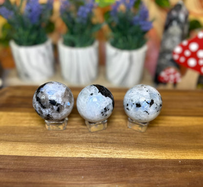 Rainbow Moonstone Sphere