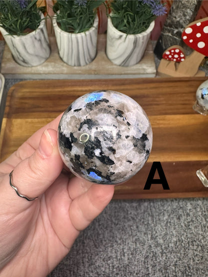 Rainbow Moonstone Sphere