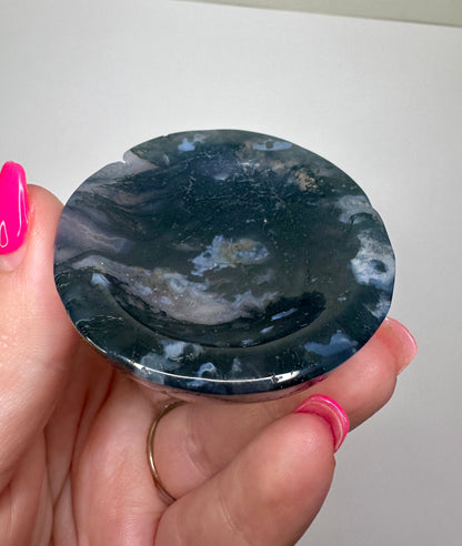 Moss Agate Bowl