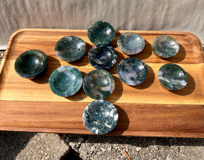 Moss Agate Bowl