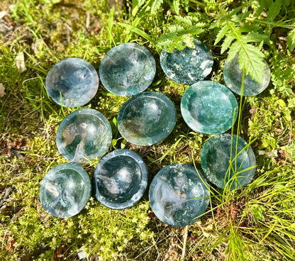 Moss Agate Bowl