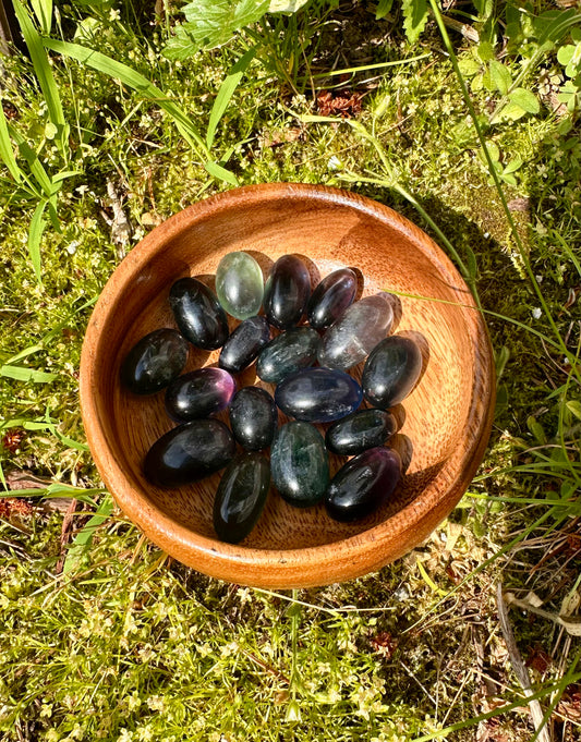 Blue & Green Fluorite Tumble