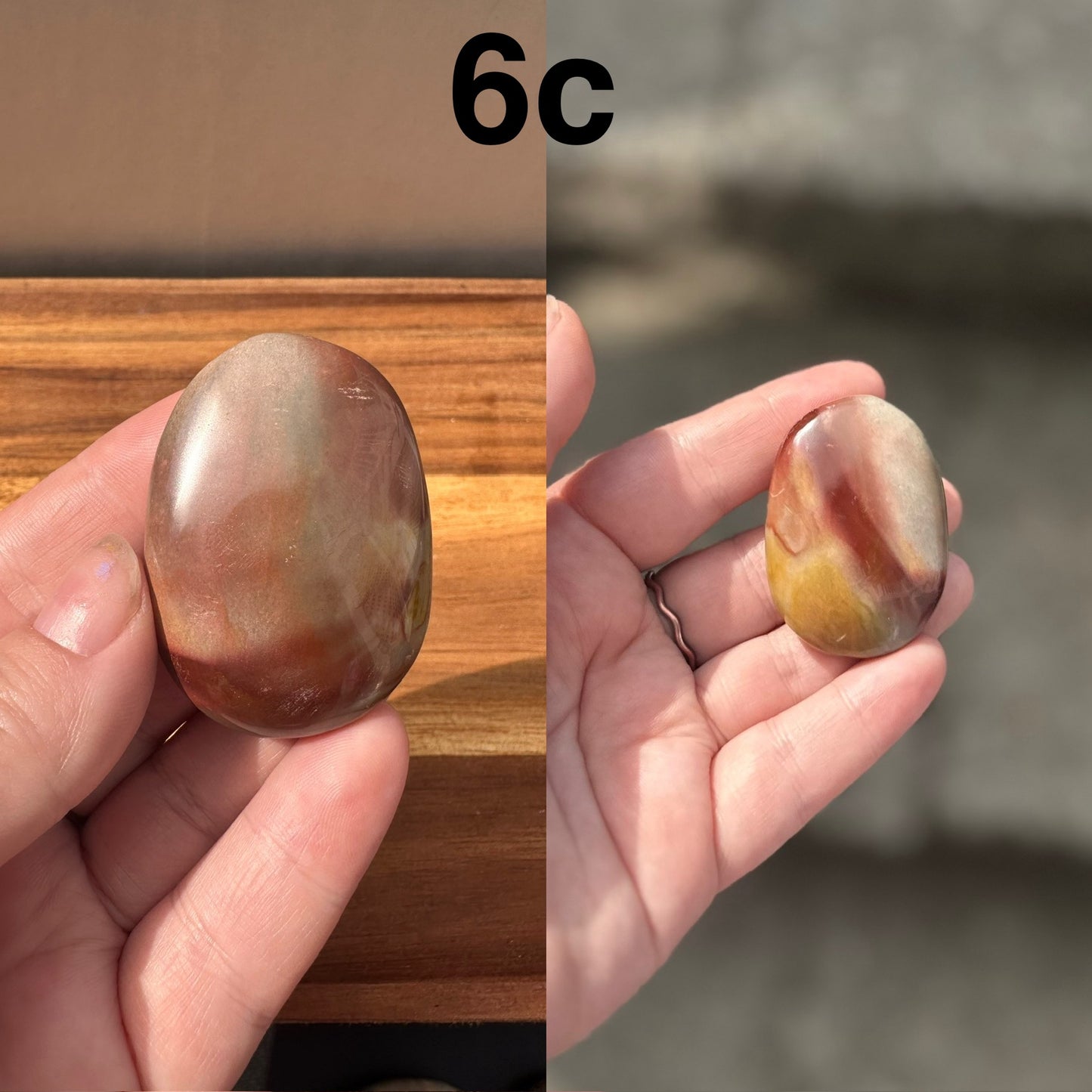 Polychrome Jasper Palmstone
