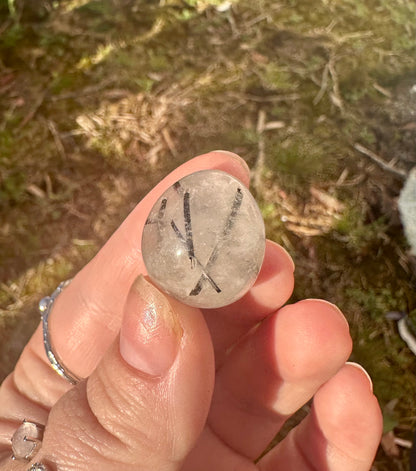 Tourmalinated Quartz Tumble