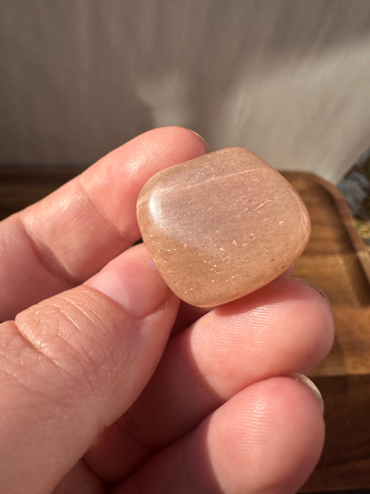 Peach Moonstone Tumble