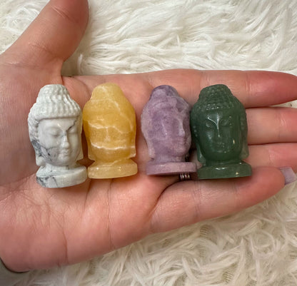 Mixed Material Buddha Head