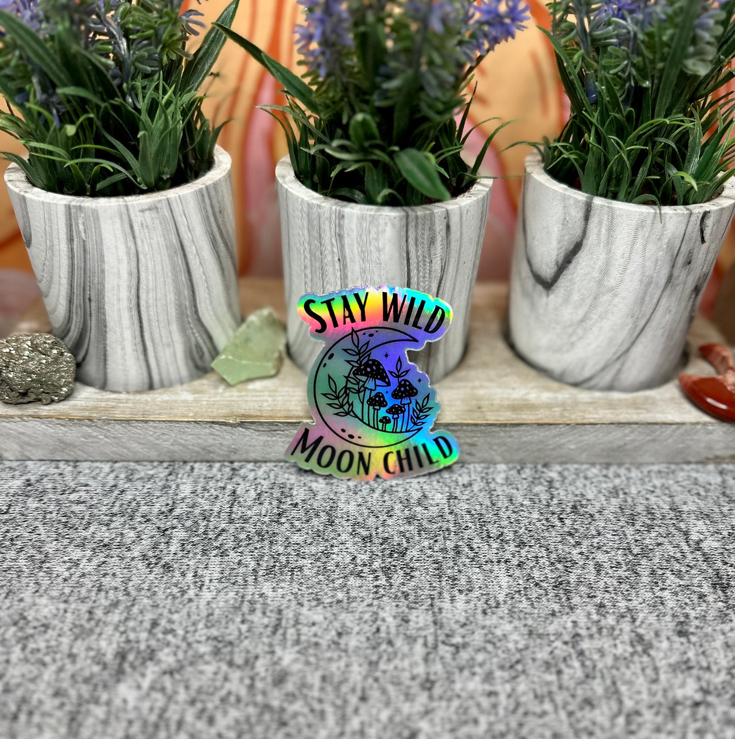 Stay Wild Moon Child Sticker