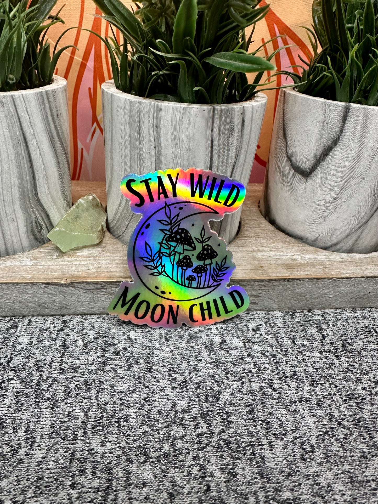 Stay Wild Moon Child Sticker