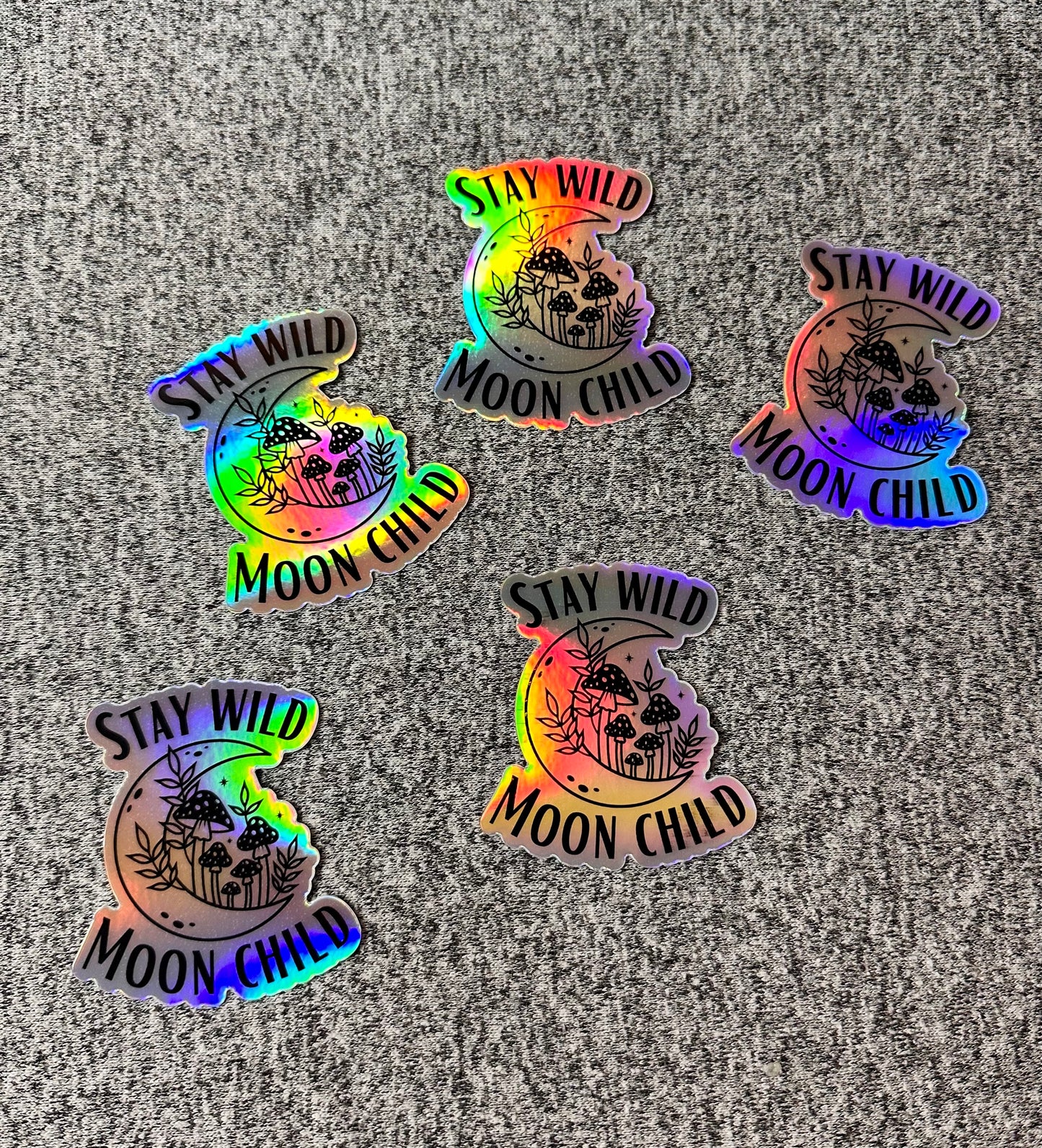 Stay Wild Moon Child Sticker
