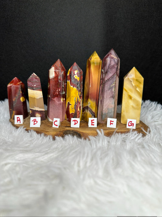 Mookaite Jasper Tower | Some Textured