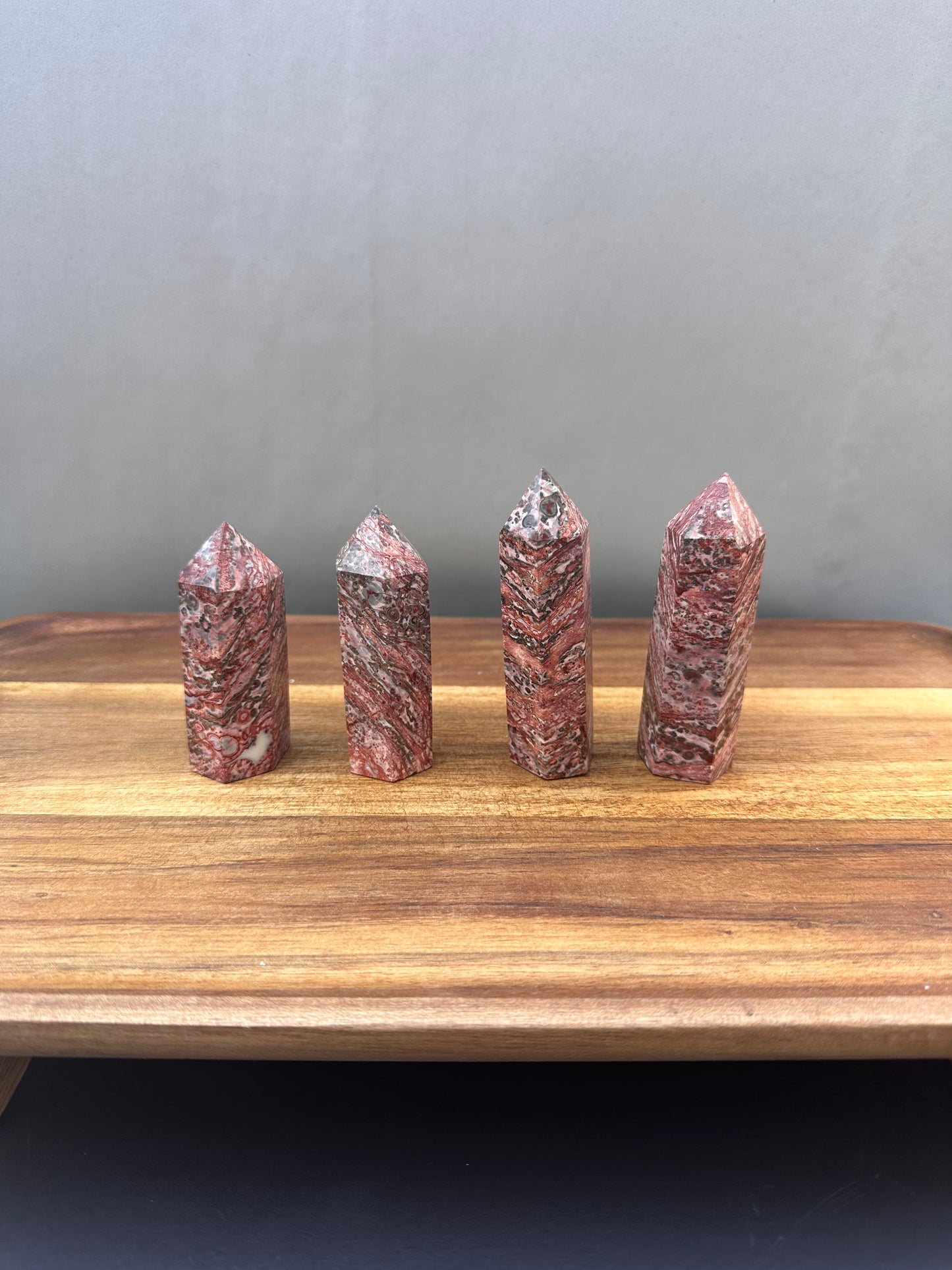 Leopard Skin Jasper Tower
