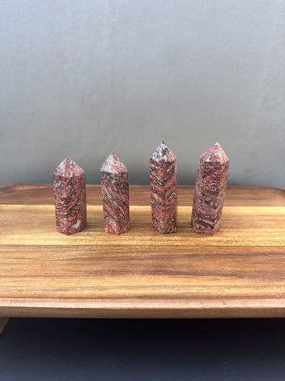 Leopard Skin Jasper Tower