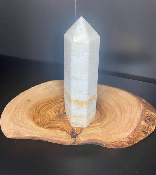 Orange Calcite Tower