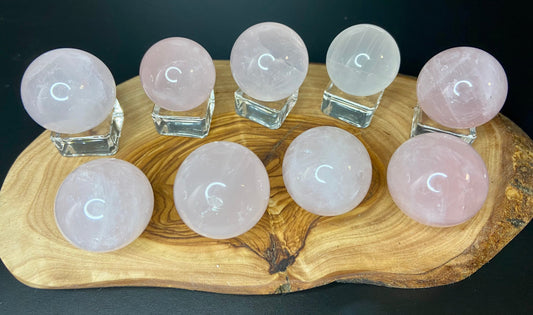 Rose Quartz Small Sphere