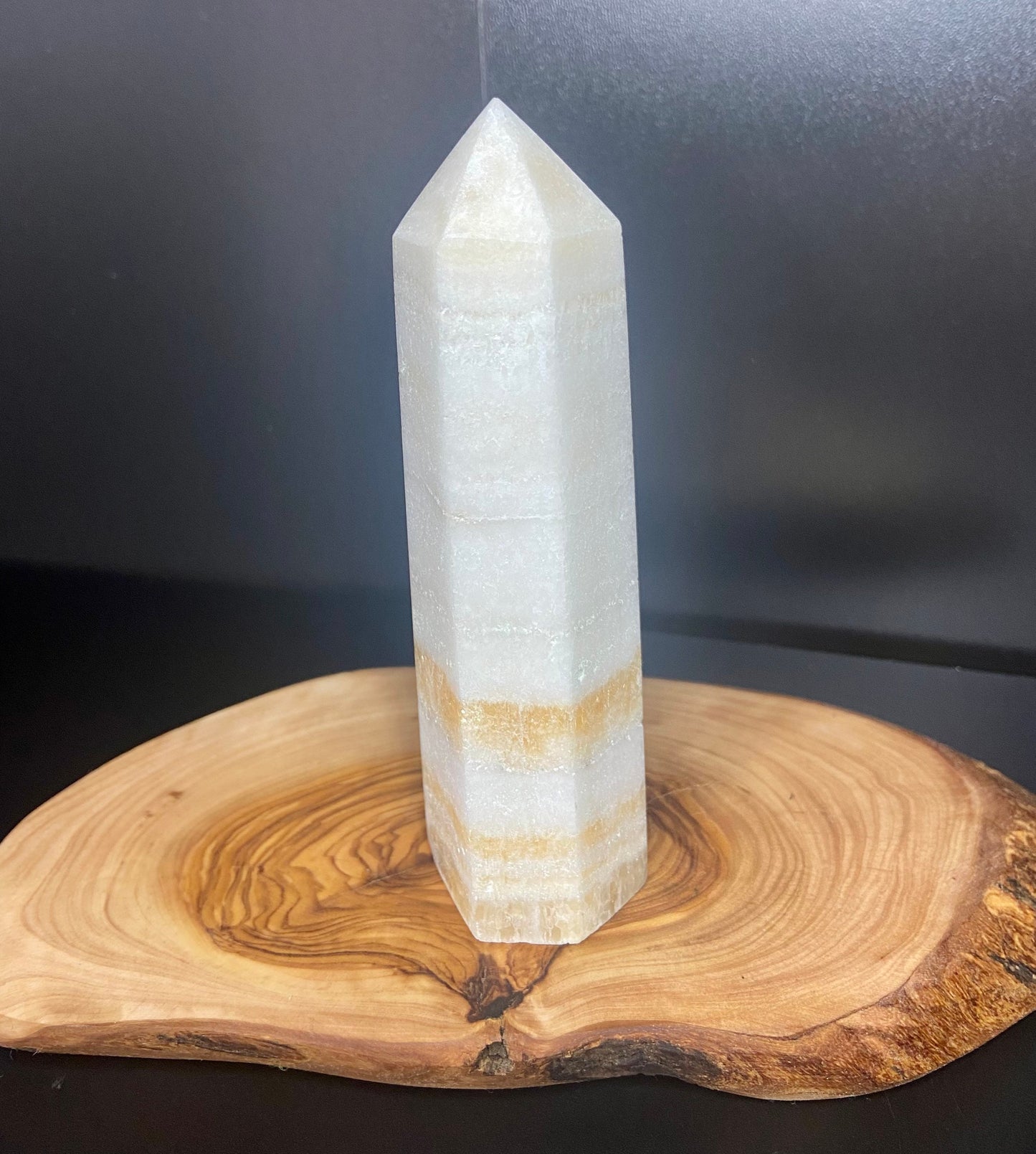 Orange Calcite Tower
