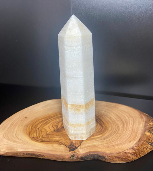 Orange Calcite Tower