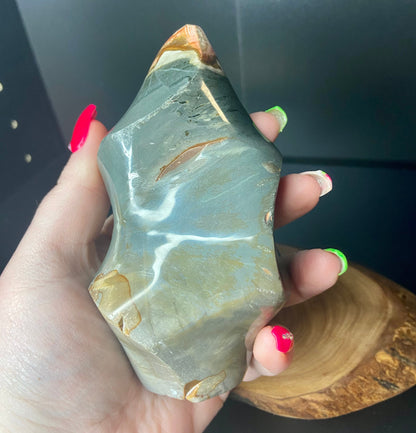 Polychrome Jasper Flame