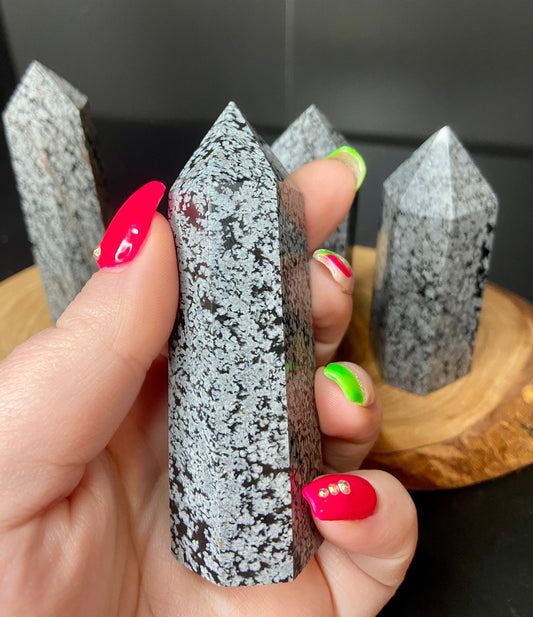 Snowflake Obsidian Tower