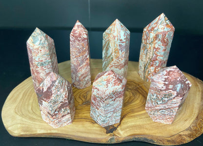 Leopard Skin Jasper Tower
