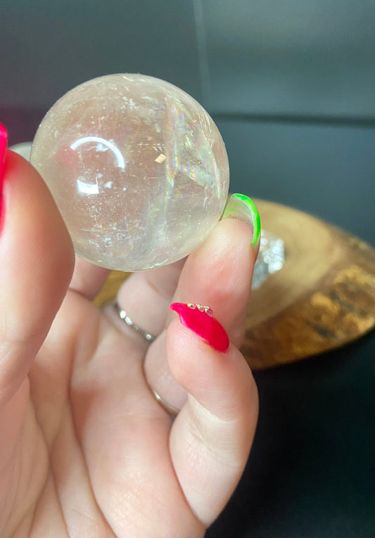 Small Honey Calcite Sphere