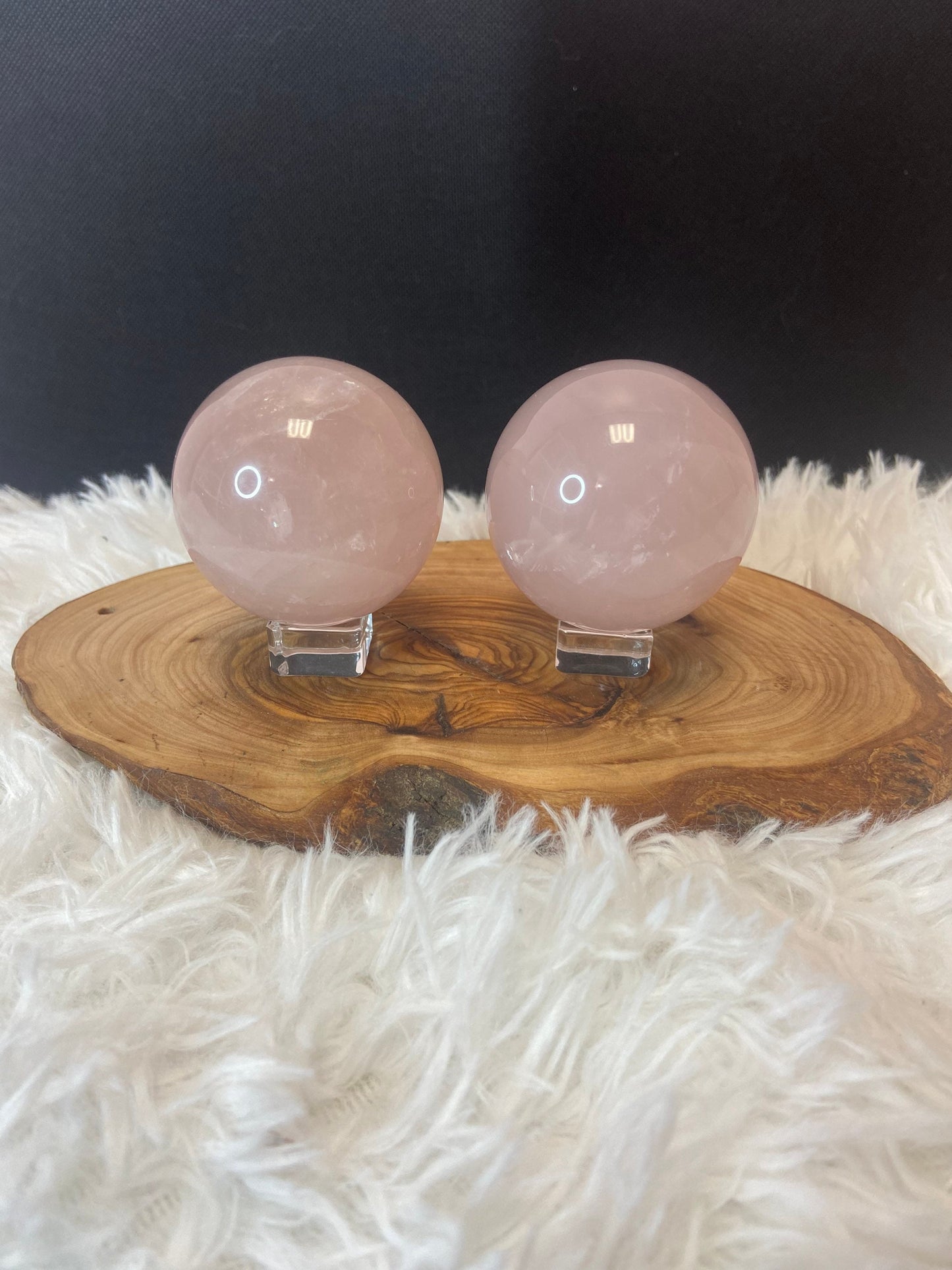 Star Rose Quartz Sphere