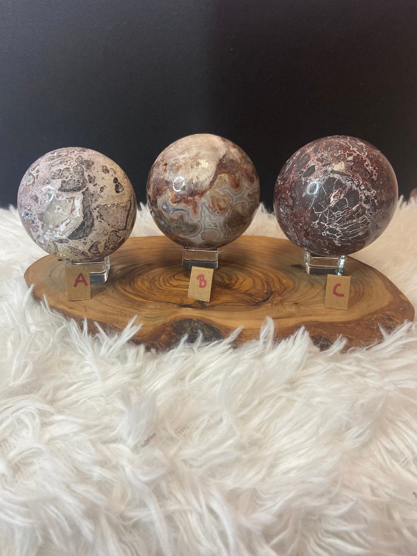 Mexican Crazy Agate Sphere