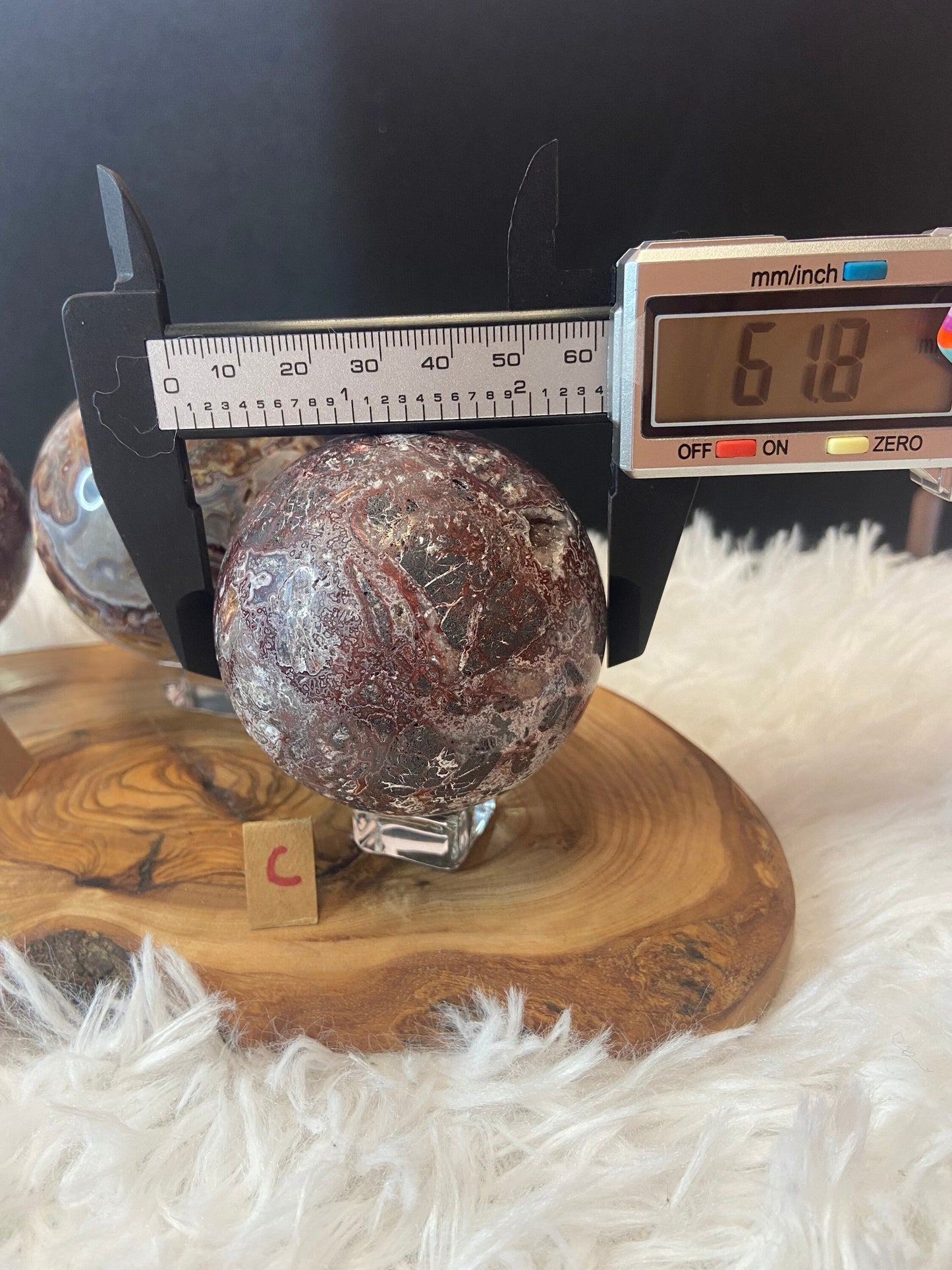 Mexican Crazy Agate Sphere