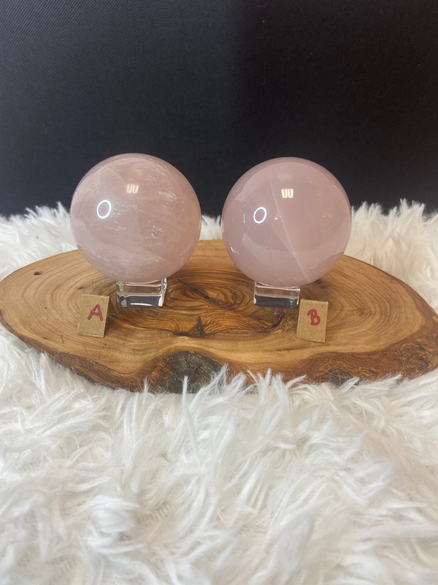 Star Rose Quartz Sphere