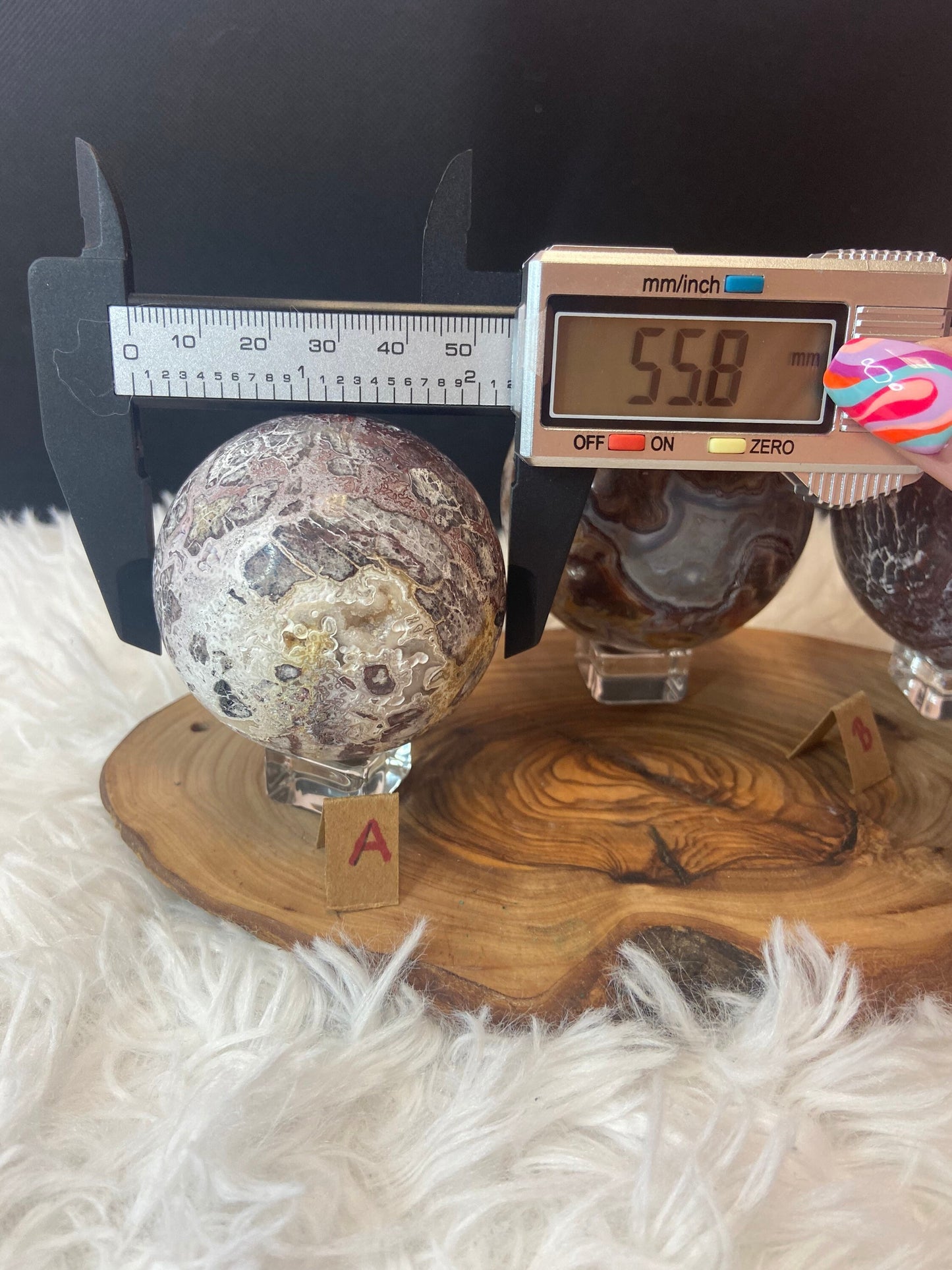 Mexican Crazy Agate Sphere