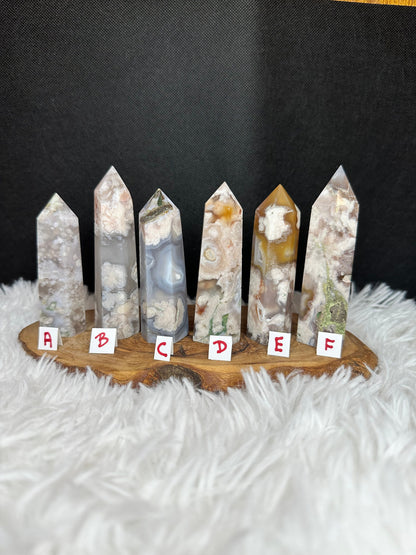 Flower Agate Tower
