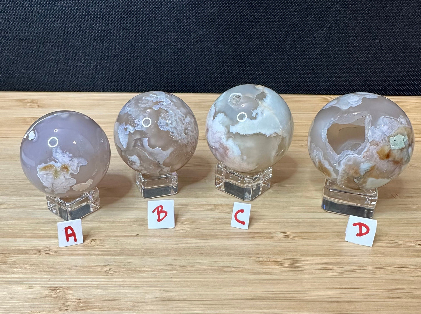 Flower Agate Sphere | Crystal Sphere | Flower Agate Crystal